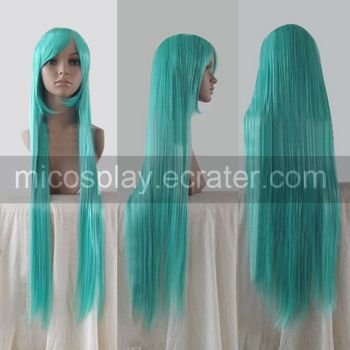 Luck Star green 100cm cosplay wig