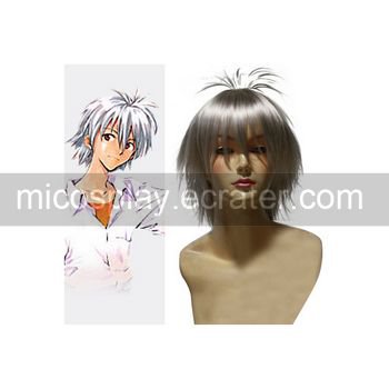 Neon Genesis Evangelion Kaworu Nagisa Cosplay Wig