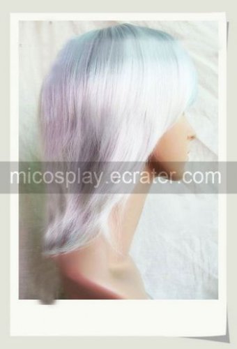 Neon Genesis Evangelion Ayanami Rei Cosplay Wig(white)