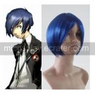 Persona 3 Minato Arisato Blue Cosplay Wig