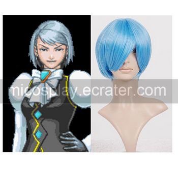 Phoenix Wright Von Karma Cosplay wig