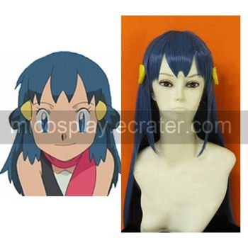 Pokemon Cosplay Dawn Blue Custom Made Cosplay Wig