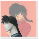 Ranma 12 Boy Part Saotome Cosplay Wig