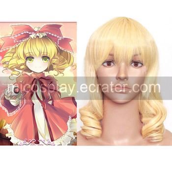 cosplay Hinaichigo curly wig from Rozen Maiden