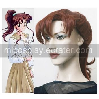 Sailor Moon Sailor Jupiter Lita Kino Cosplay Wig