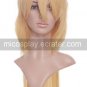Light Golden 100cm Saint Seiya Hades Nylon Cosplay Wig