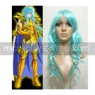 Saint Seiya Pisces Aphrodite Gold Cloths Cosplay wig