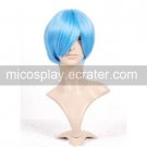 Light Blue 32cm Starry☆Sky Ayanami ReiKanakubo Homare Nylon Cosplay Wig