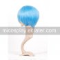 Light Blue 32cm Starry&acirc;��Sky Ayanami ReiKanakubo Homare Nylon Cosplay Wig