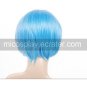 Light Blue 32cm Starry&acirc;��Sky Ayanami ReiKanakubo Homare Nylon Cosplay Wig
