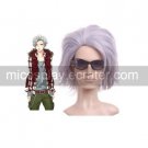 Light Purple Starry Sky Nanami Kanata 35cm Anime Nylon Cosplay Wig