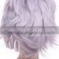 Light Purple Starry Sky Nanami Kanata 35cm Anime Nylon Cosplay Wig