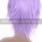 Purple 35cm starry&acirc;��sky Amaha Tsubasa Nylon Cosplay Wig