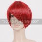 Red 30cm Starry&acirc;��Sky Tomoe Yoh Nylon Cosplay Wig