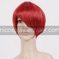 Red 30cm Starry&acirc;��Sky Tomoe Yoh Nylon Cosplay Wig