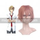 Starry Sky Miyaji Ryunosuke Brown 35cm Anime Nylon Cosplay Wig