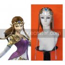 The Legend of Zelda Princess Zelda Brown Cosplay Wig