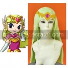 The Legent of Zelda Cosplay Wind Walker Zelda Wig