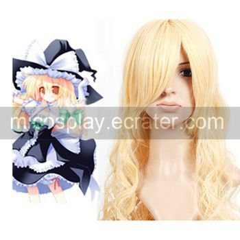 Cosplay wigs - Kirisame Marisa 80cm wigs from Project