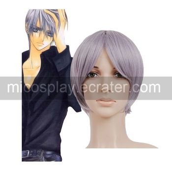 Light Purple 30cm Vampire Knight KIRYU ZERO Nylon Cosplay Wig
