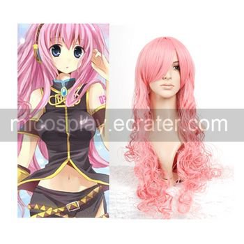 Pink 80cm VOCALOID MEGURINE LUKA Nylon Cosplay Wig