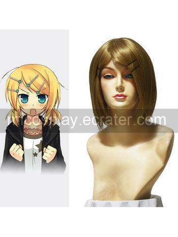Vocaloid Kagamine Rin 45cm Cosplay Wig
