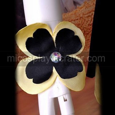 Vocaloid Hatsune Miku Black Flower Cosplay Costume