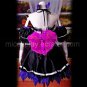 Vocaloid Hatsune Miku Black Dress with Bow Cosplay Costume