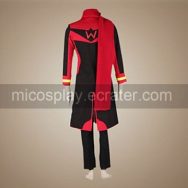 Vocaloid Akaito Cosplay Costume (Black)