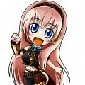 Luka Cosplay (Dream Meltic Halloween) from Project DIVA