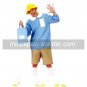 Blue Kidergarden School Uniform Cosplay boy Costume