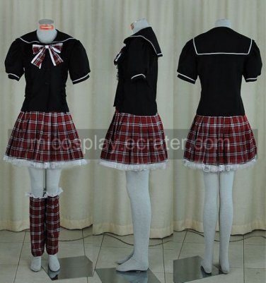 Short Sleeves Ekiru School Uniform Cosplay Costume