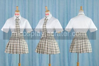 Short Sleeves Haruko School Uniform Cosplay Costume 2
