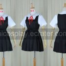 Short Sleeves Hikari blue School Uniform Cosplay Costume