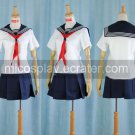 Short Sleeves Issiki  School Uniform Cosplay Costume