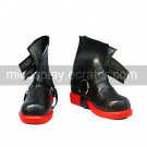 Cosplay Boots Inspired by Fullmetal Alchemist-Adward Red Sole Black