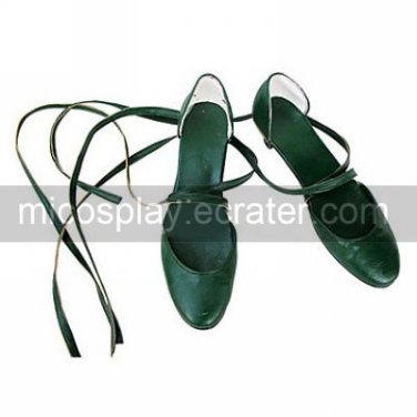 Cosplay Shoes Inspired by Sailor Moon Sailor Neptune Green