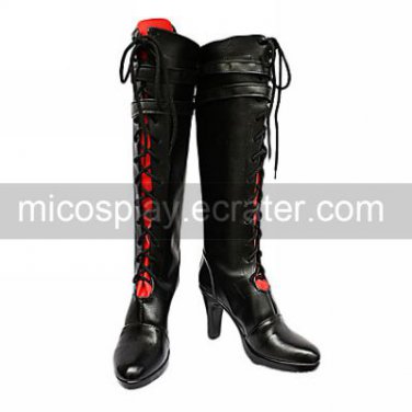 Cosplay Boots Inspired by Hetalia Prussia Gilbert Beilschmidt High Heels