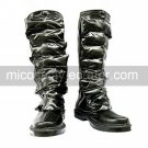 Cosplay Boots Inspired by Death Dote Matt Black