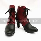 Cosplay Shoes Inspired by Black Butler Grell Sutcliff Red