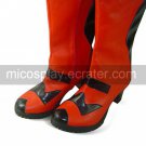 Cosplay Boots Inspired by Neon Genesis Evangelion- Asuka Red