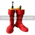 Cosplay Boots Inspired by Tales of Symphonia Lloyd Irving Red
