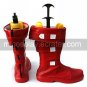 Cosplay Boots Inspired by Tales of Symphonia Lloyd Irving Red