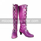 Cosplay Boots Inspired by Sailor Moon Tomoe Hotaru Purple