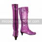 Cosplay Boots Inspired by Sailor Moon Tomoe Hotaru Purple