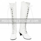 Cosplay Shoes Inspired by Rozen Maiden Kirakishou White Lace-up