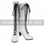 Cosplay Shoes Inspired by Black Butler Angela White High Heel Lace-Up