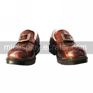 Cosplay Shoes Inspired by Black Butler Ciel Smooth Surface Flat