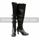 Cosplay Boots Inspired by Chobits-Black Chii Freya