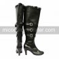 Cosplay Boots Inspired by Chobits-Black Chii Freya